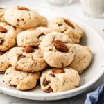 Gluten free and Paleo Almond Flour Cookies with Chocolate Chips